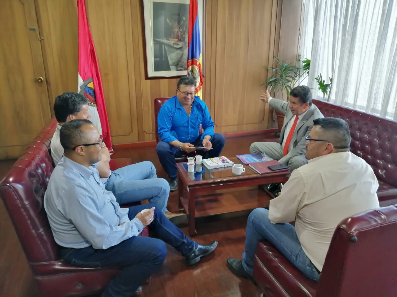 Presidente de la CGT visita la sede de UTRACUN