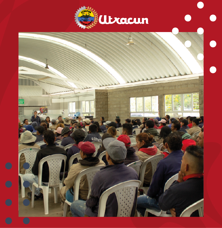 Utracun brindó acompañamiento en la asamblea general de Flores del Río