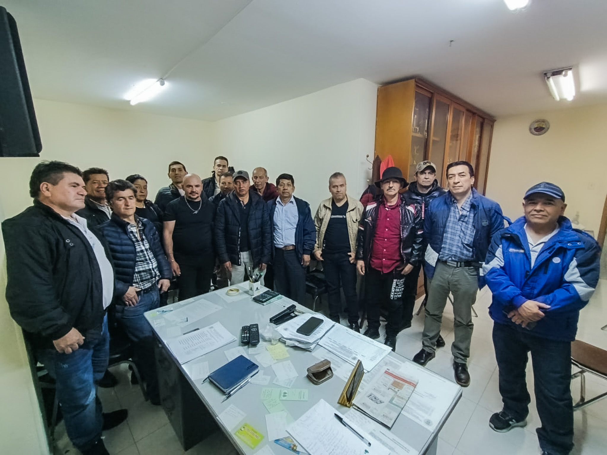 Asamblea de delegados del sindicato «SINALTRAMADECONS».