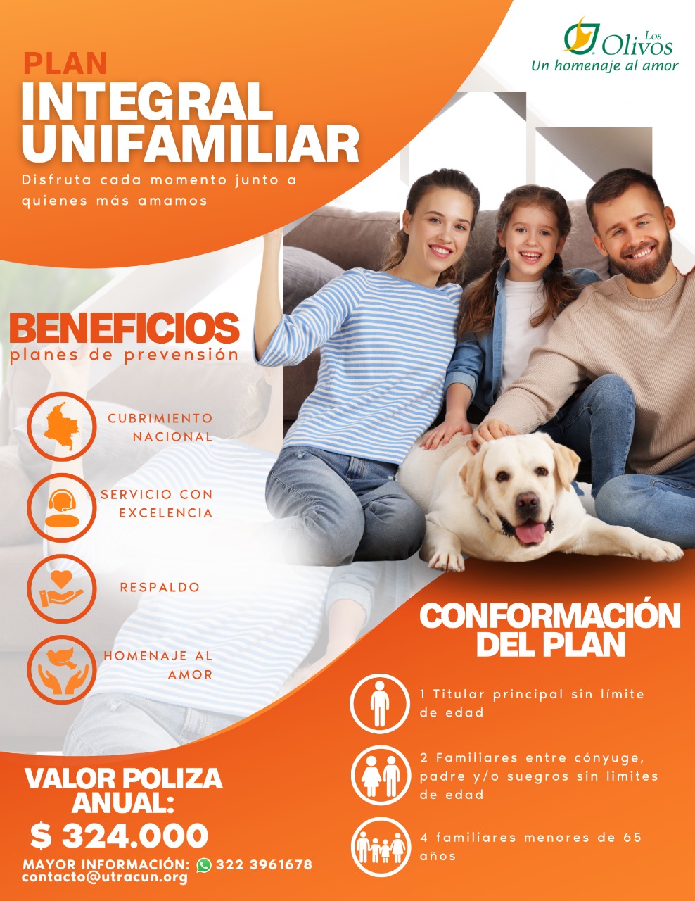 AFILIATE YA!! Póliza Plan Unifamiliar Convenio Los Olivos – Utracun